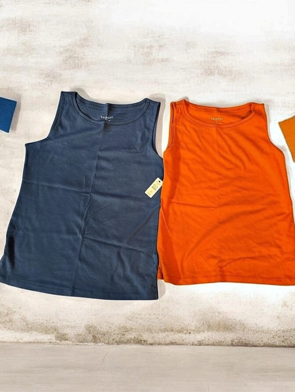 Tank Top Set in Blue & Orange NWT
